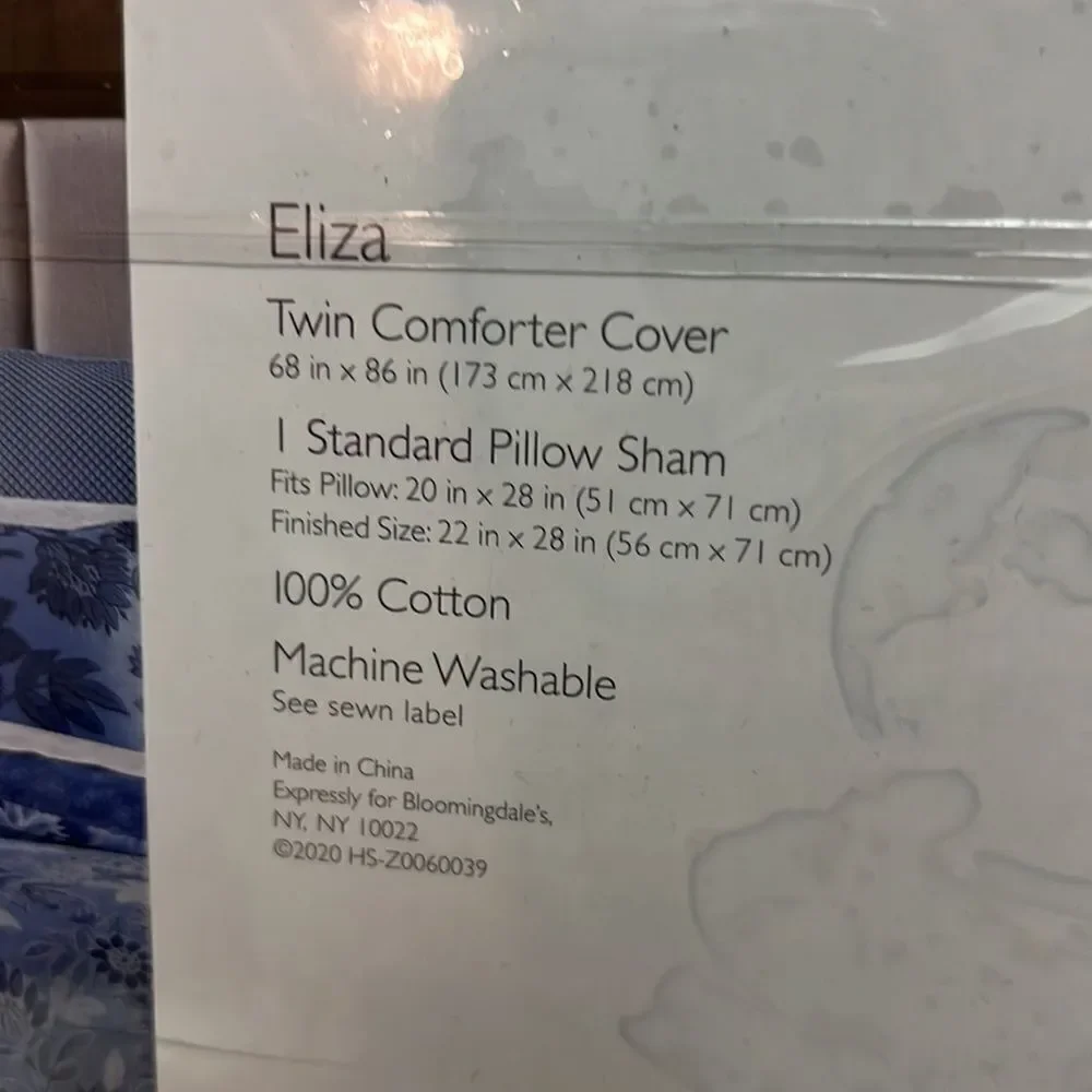 ‎SKY Eliza Duvet Cover Set Twin- 100% Exclusive